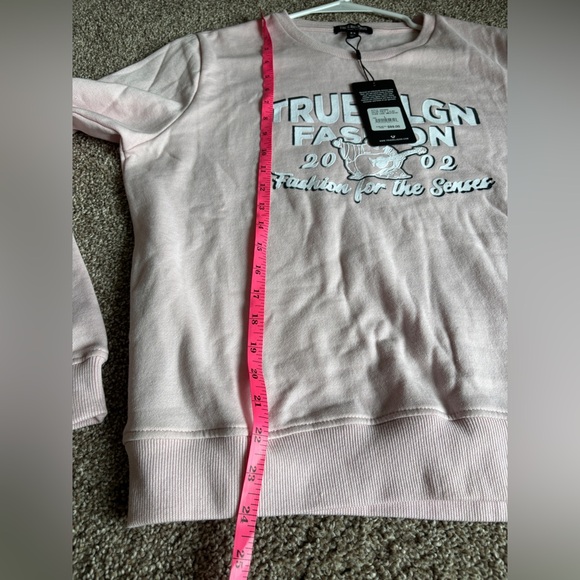 True Religion Pink Sweatshirt - Picture 5 of 7